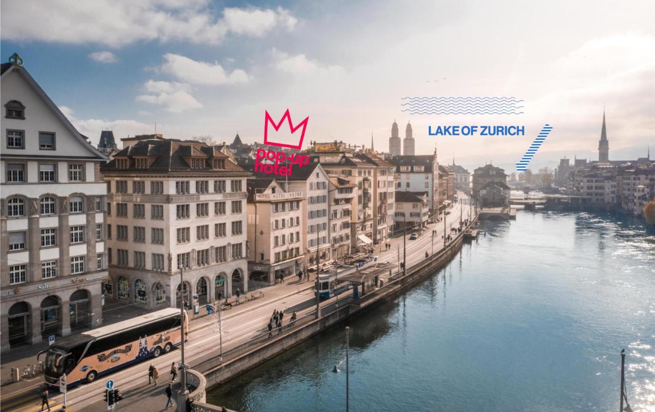 Pop Up Hotel Krone Zuerich Exterior foto